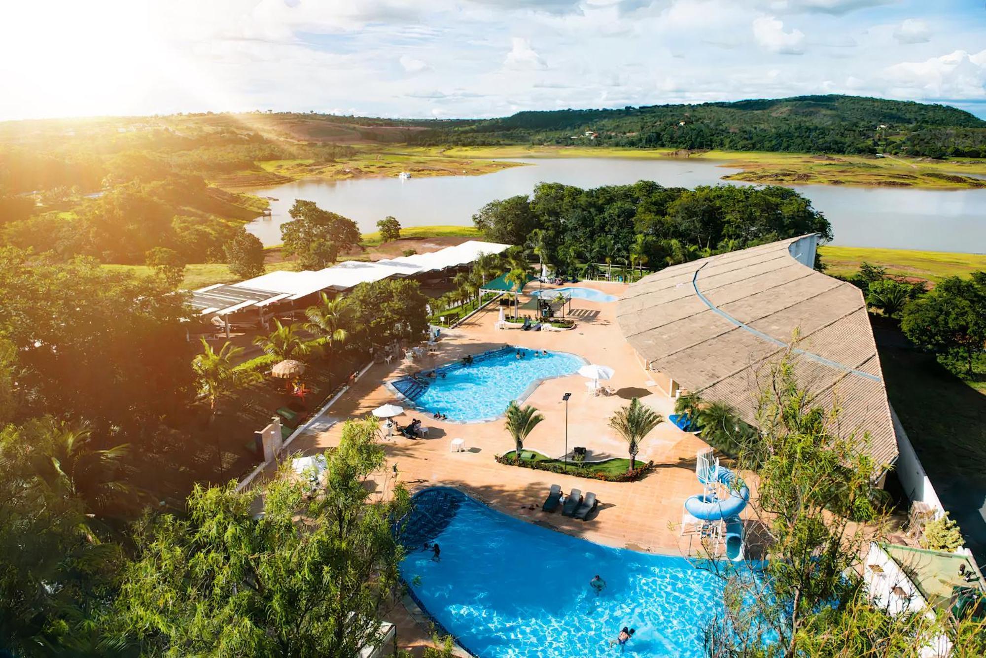 Apartamento Enseada Nautico Caldas Novas - Go 外观 照片