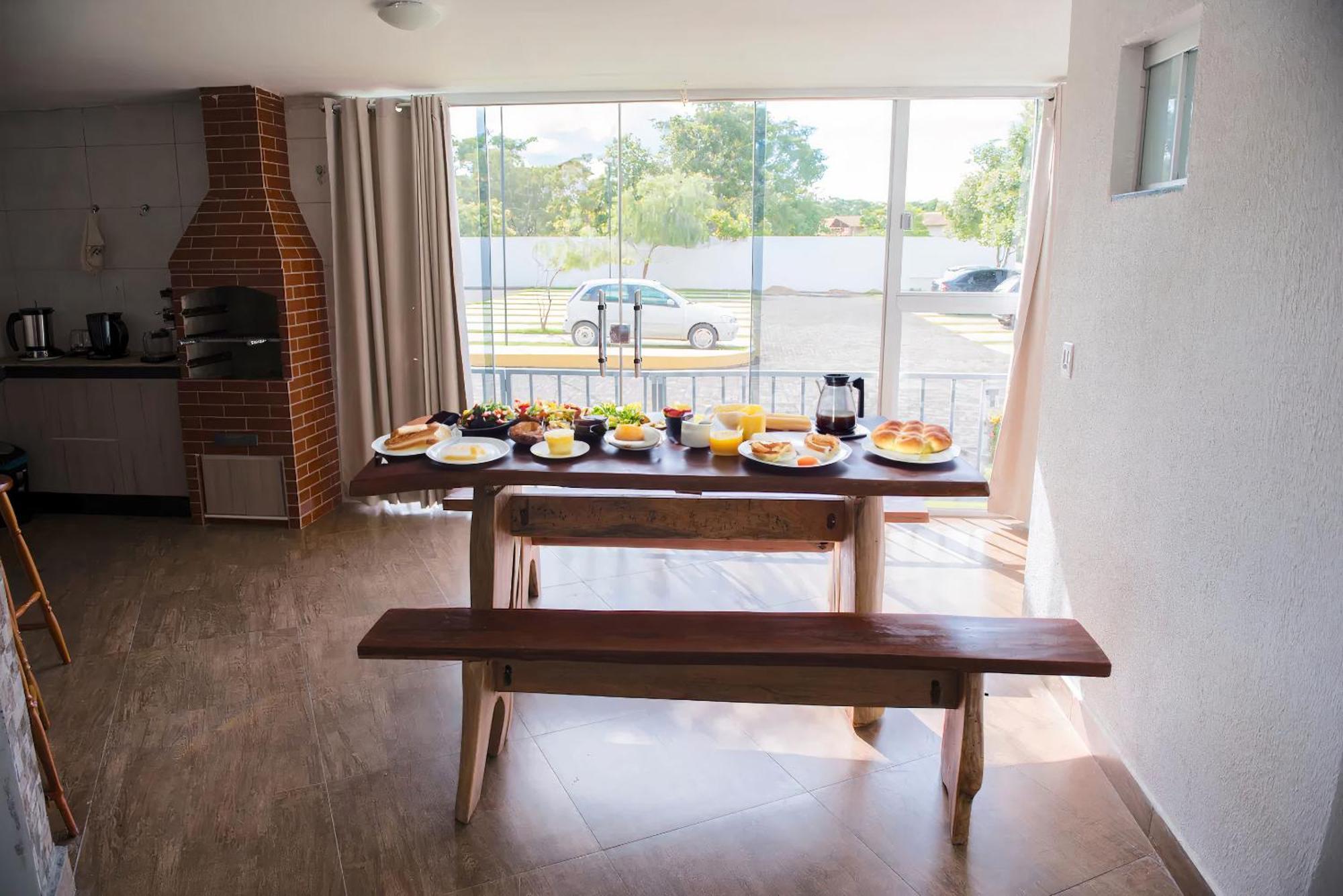 Apartamento Enseada Nautico Caldas Novas - Go 外观 照片